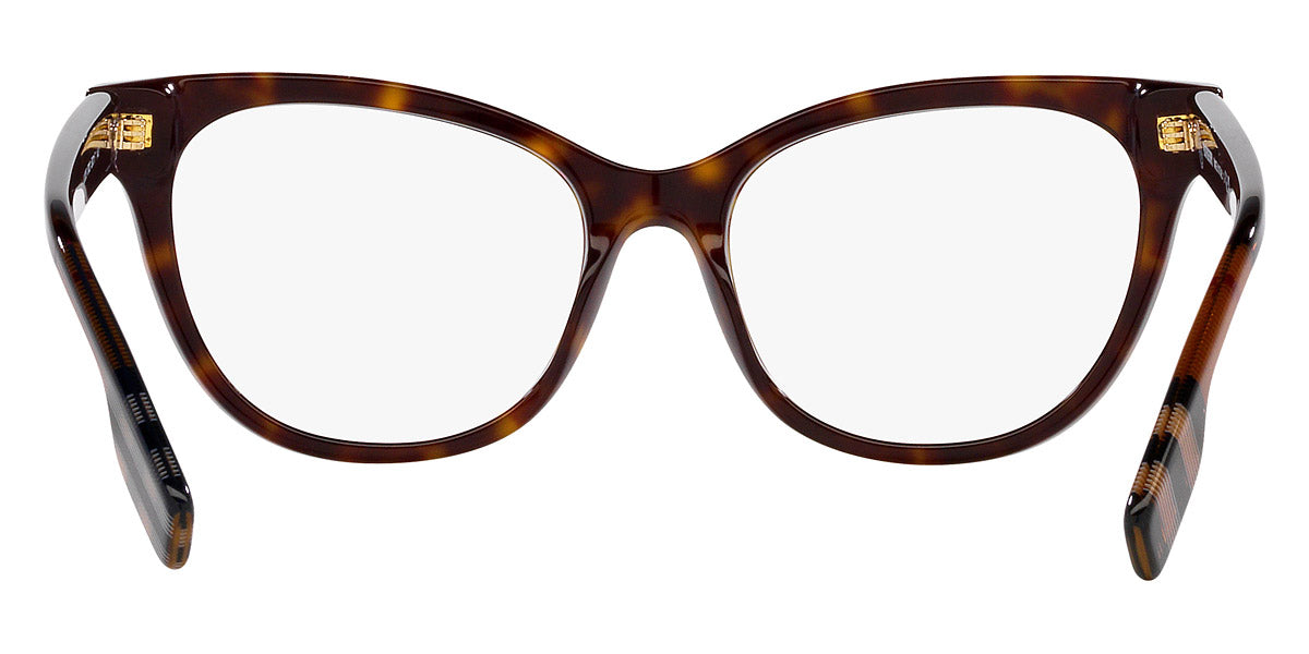 BURBERRY EYEGLASSES EVELYN - BE2375 3002 51 - Dark Havana/Check Brown