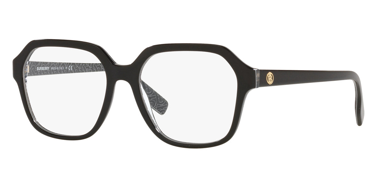 BURBERRY EYEGLASSES ISABELLA - BE2358 3977 52 - Black/Print Tb/Crystal