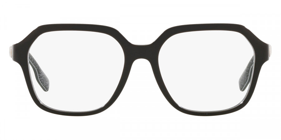 BURBERRY EYEGLASSES ISABELLA - BE2358 3977 52 - Black/Print Tb/Crystal