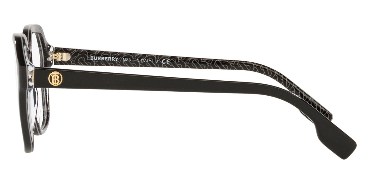 BURBERRY EYEGLASSES ISABELLA - BE2358 3977 52 - Black/Print Tb/Crystal