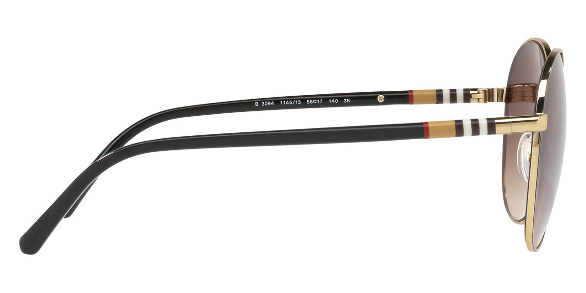 BURBERRY SUNGLASSES - BE3094 114513 56 - Light Gold