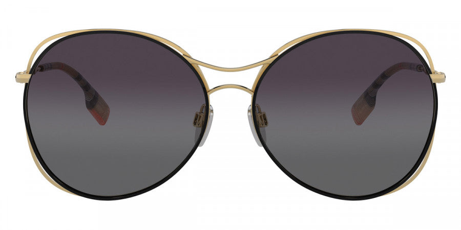 BURBERRY SUNGLASSES - BE3105 10178G 60 - Gold/Black