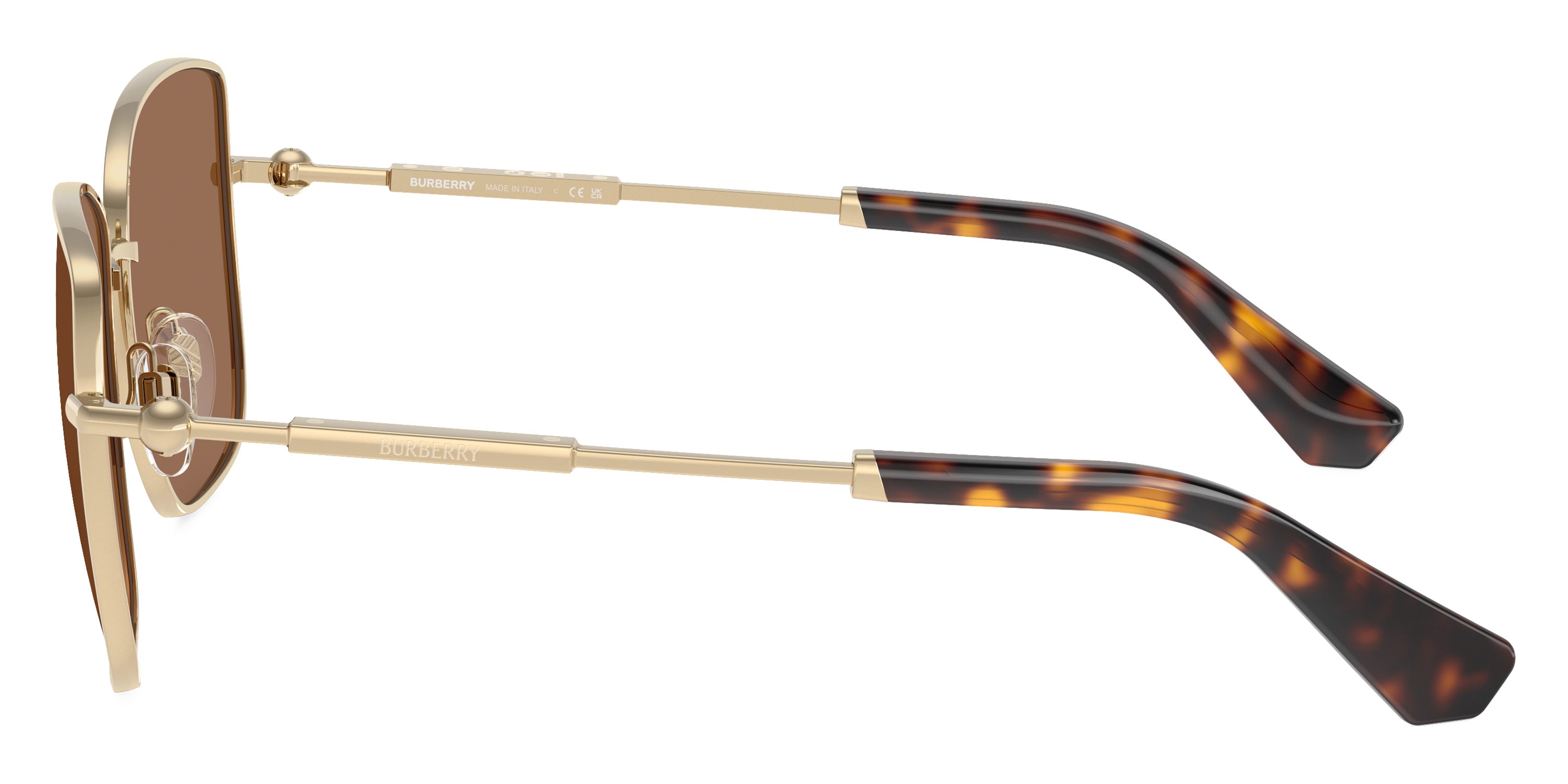 BURBERRY SUNGLASSES - BE3158 110973 58 - LIGHT GOLD