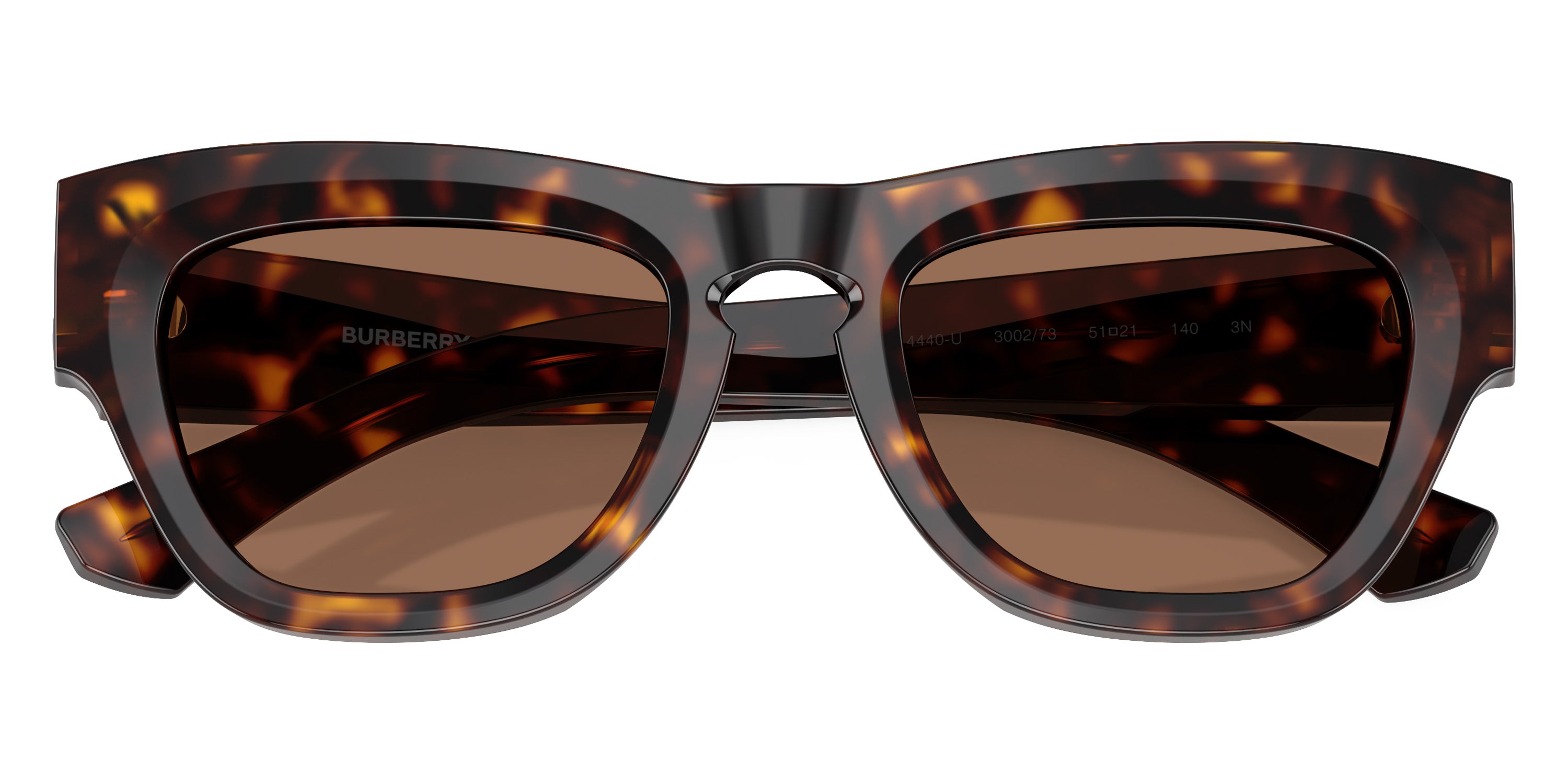 BURBERRY SUNGLASSES - BE4440U 300273 51 - DARK HAVANA