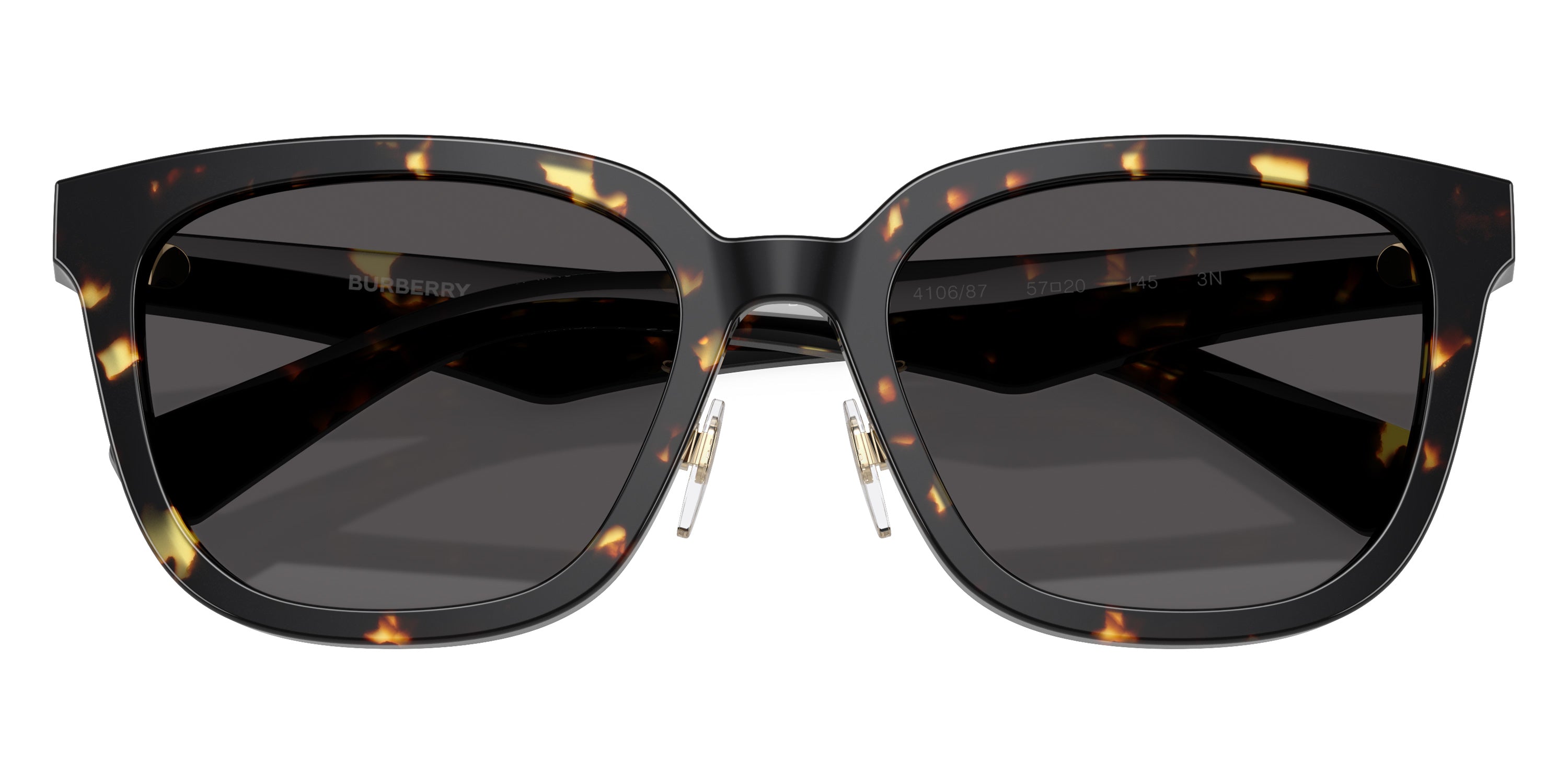 BURBERRY SUNGLASSES - BE4446D 410687 57 - Dark Havana