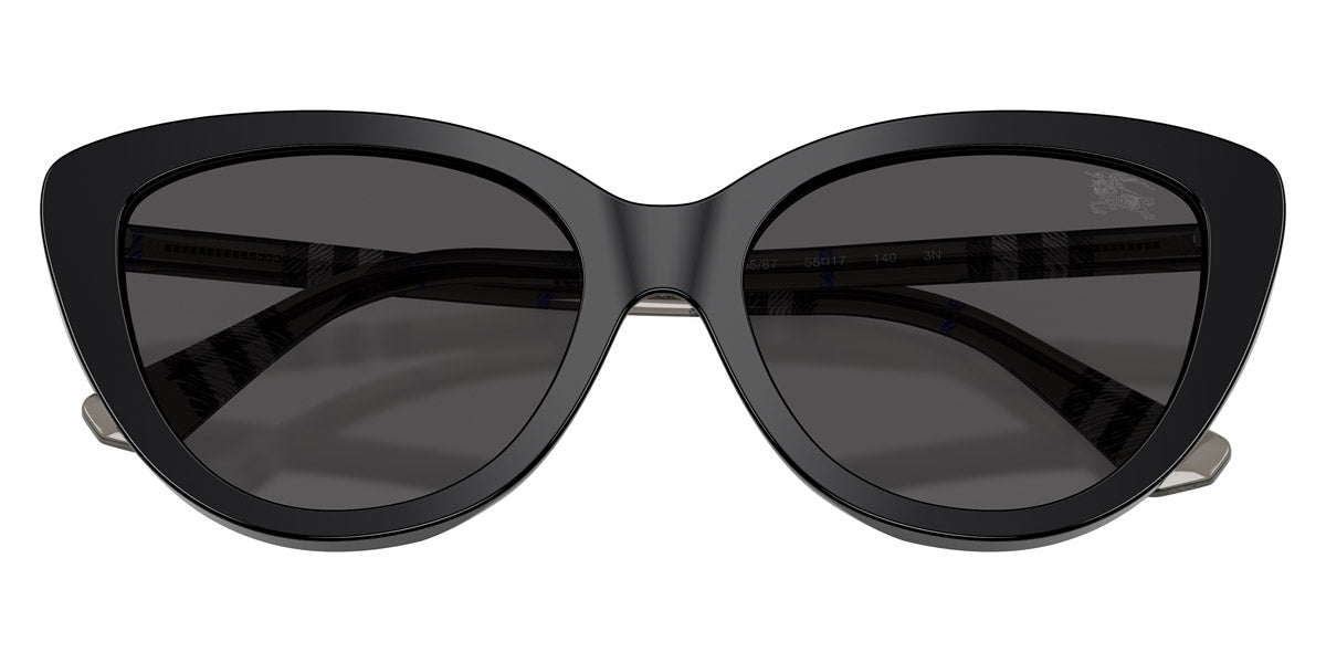 BURBERRY SUNGLASSES - BE4457 416587 55 - Black/Check Lichen