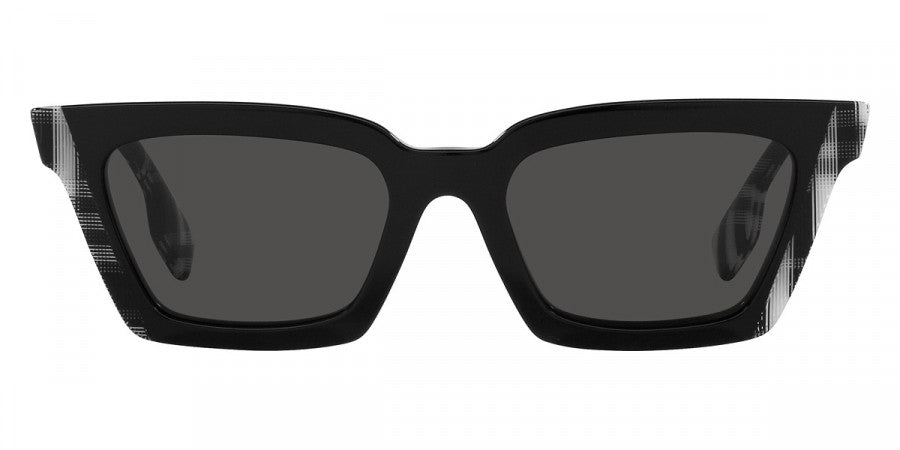 BURBERRY SUNGLASSES BRIAR - BE4392U 405187 52 - Black/Check White Black