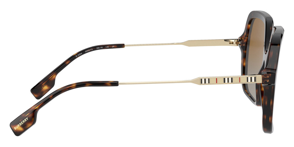 BURBERRY SUNGLASSES ISABELLA - BE4324 3002T5 59 - Dark Havana