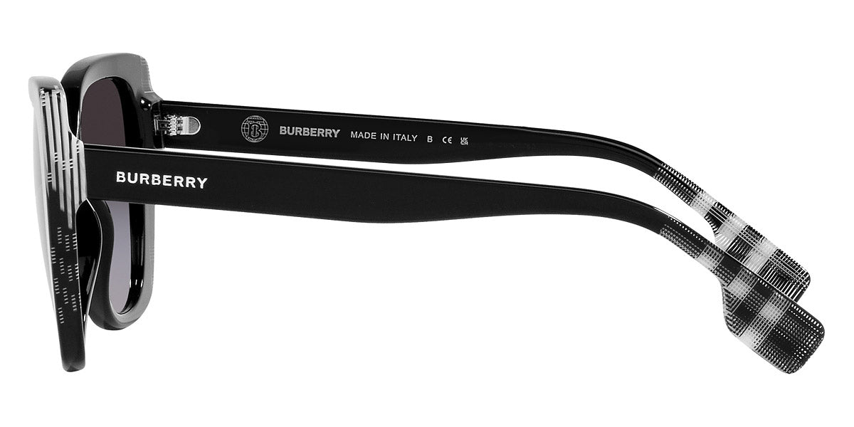 BURBERRY SUNGLASSES MERYL - BE4393 40518G 54 - Black/Check White Black