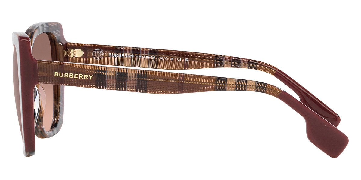BURBERRY SUNGLASSES MERYL - BE4393 405413 54 - Check Brown/Bordeaux