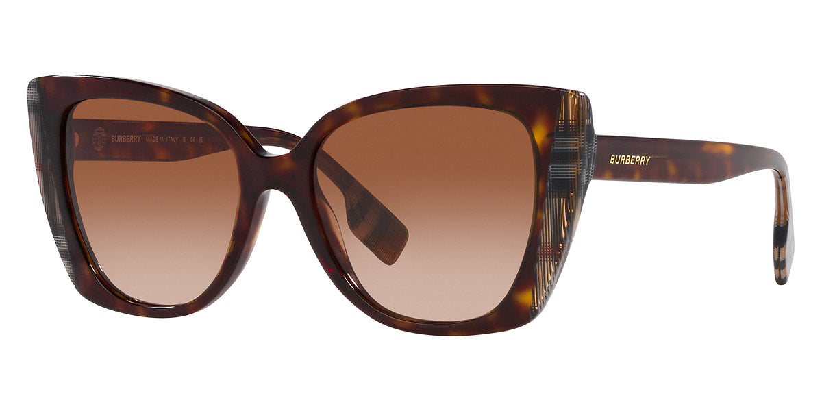 BURBERRY SUNGLASSES MERYL - BE4393F 405313 54 - DARK HAVANA/BROWN