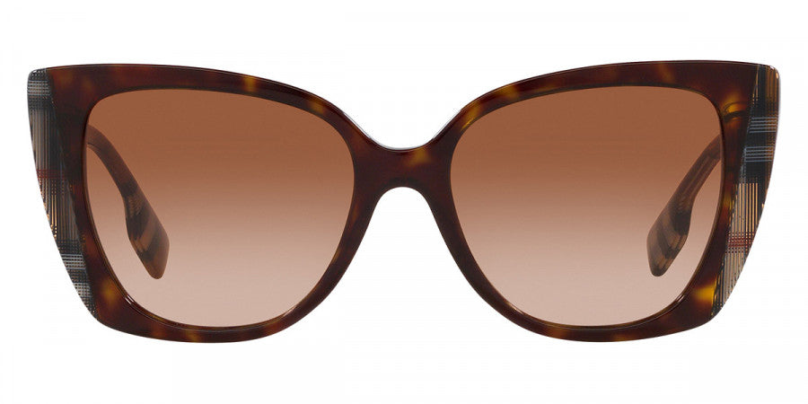 BURBERRY SUNGLASSES MERYL - BE4393F 405313 54 - DARK HAVANA/BROWN
