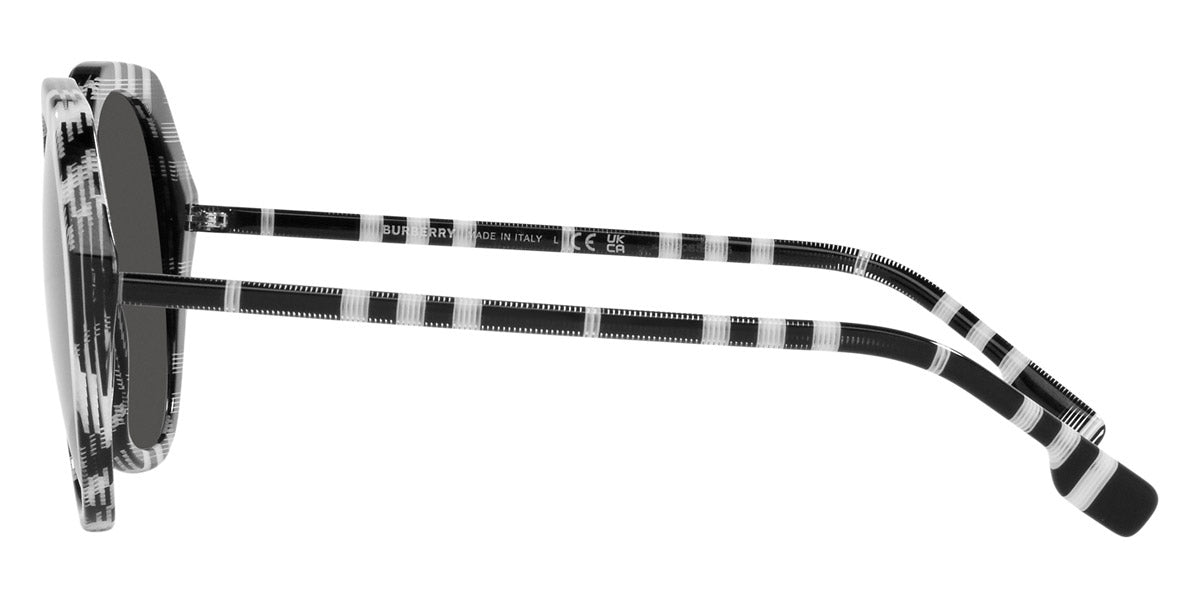 BURBERRY SUNGLASSES VANESSA - BE4375 400487 55 - Check White/Black