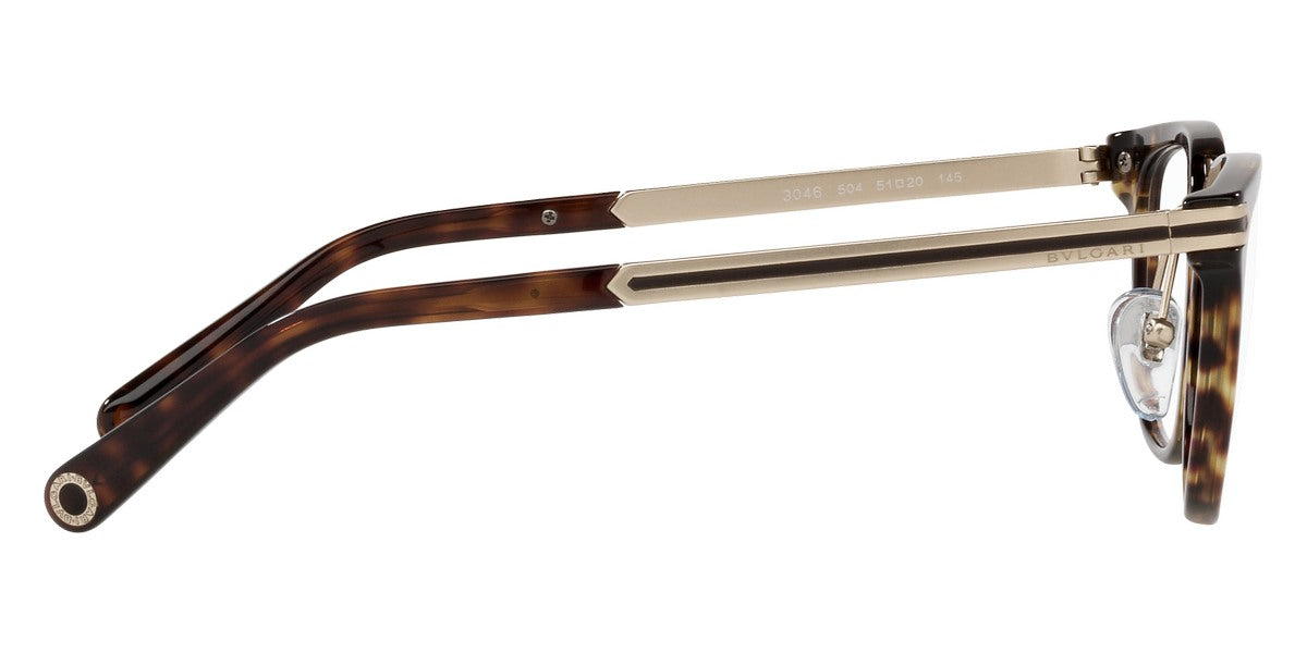 BVLGARI EYEGLASSES - BV3046 504 51 - Havana