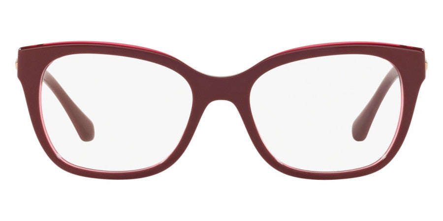 BVLGARI EYEGLASSES - BV4172B 5469 54 - Bordeaux on Transparent Red