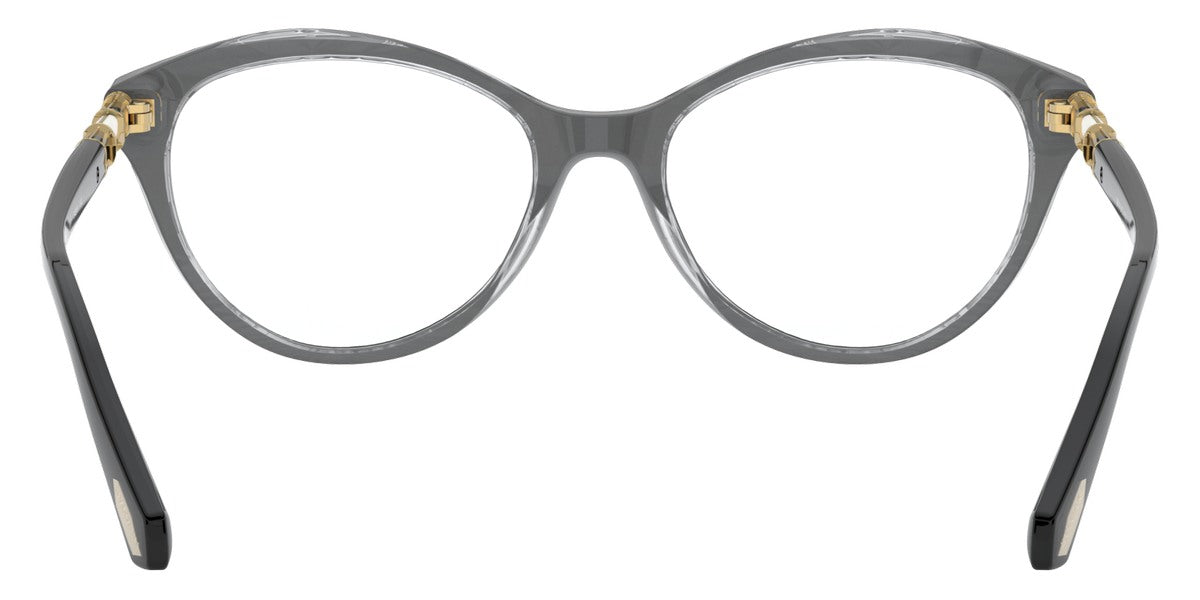 BVLGARI EYEGLASSES - BV4187B 5381 54 - Top Black on Gray