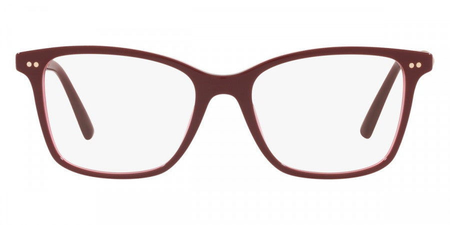 BVLGARI EYEGLASSES - BV4203 5469 52 - Bordeaux on Transparent Red