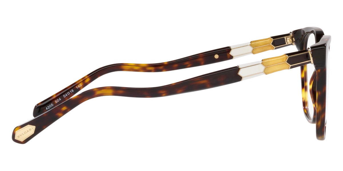 BVLGARI EYEGLASSES - BV4205 504 54 - Havana