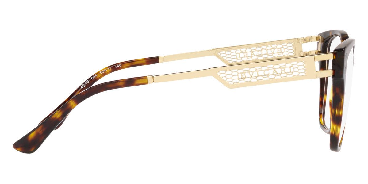 BVLGARI EYEGLASSES - BV4213 504 53 - Havana