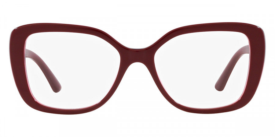 BVLGARI EYEGLASSES - BV4220 5469 54 - Bordeaux on Transparent Red