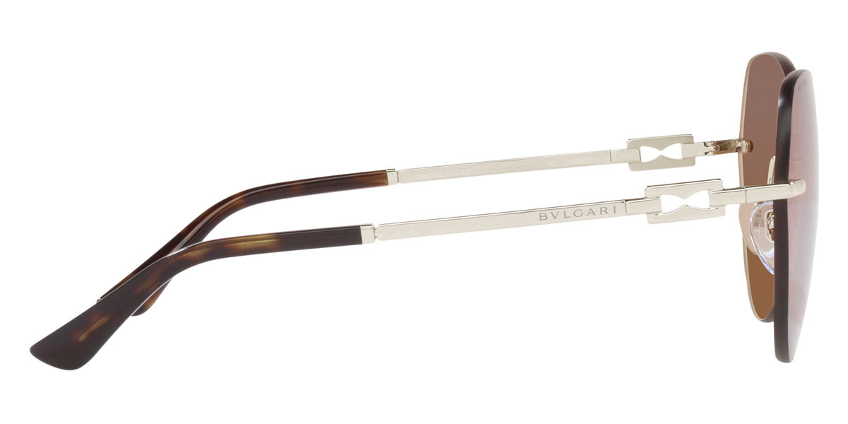 BVLGARI SUNGLASSES B.ZERO1 - BV6183 278/EL 60 - Pale Gold