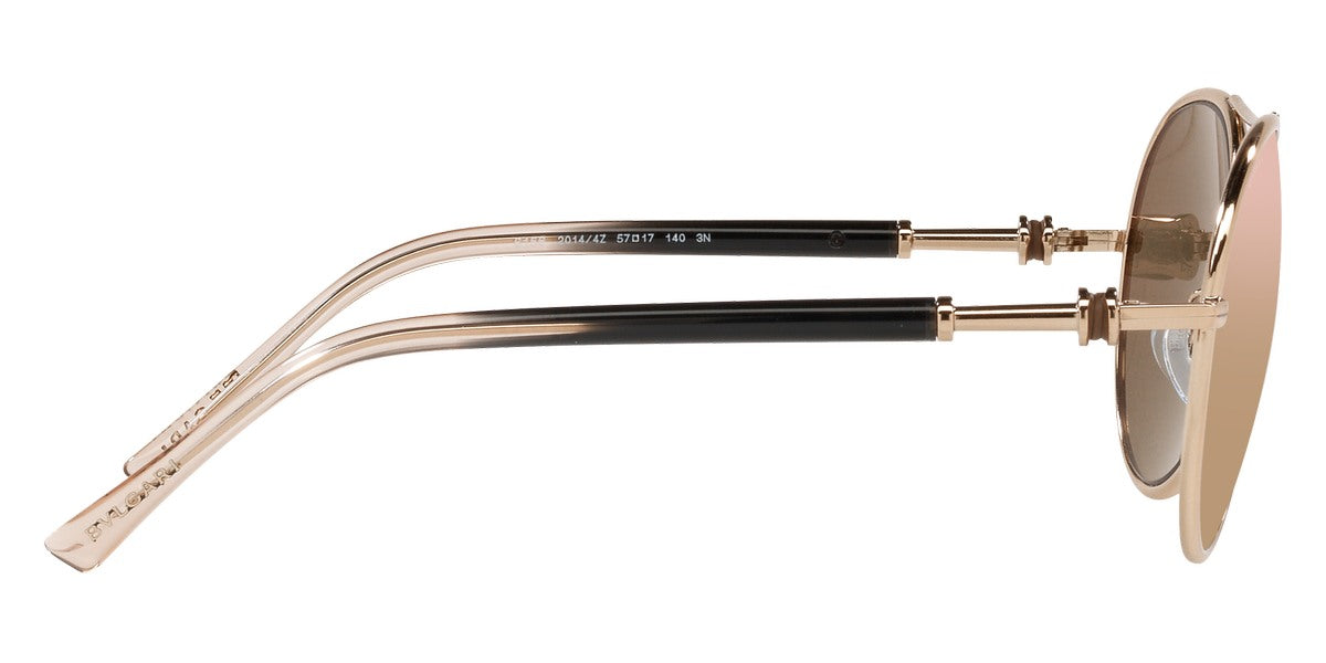 BVLGARI SUNGLASSES - BV6156 20144Z 57 - Pink Gold