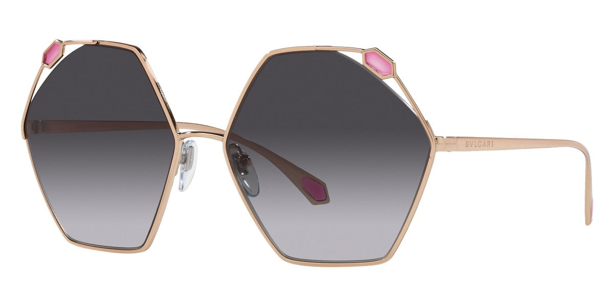 BVLGARI SUNGLASSES - BV6160 20148G 58 - Pink Gold