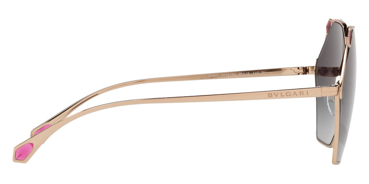 BVLGARI SUNGLASSES - BV6160 20148G 58 - Pink Gold