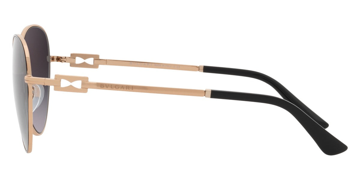 BVLGARI SUNGLASSES - BV6174 20148G 58 - Pink Gold/Black