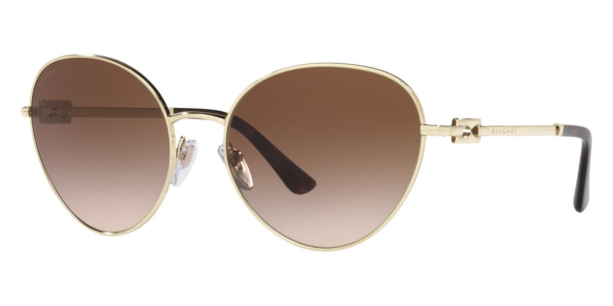 BVLGARI SUNGLASSES - BV6174 278/13 58 - Pale Gold