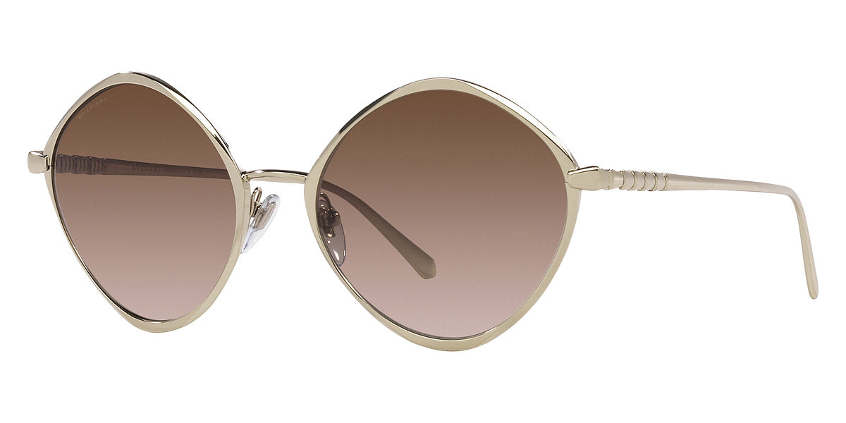 BVLGARI SUNGLASSES - BV6186K 278/13 56 - Pale Gold Plated