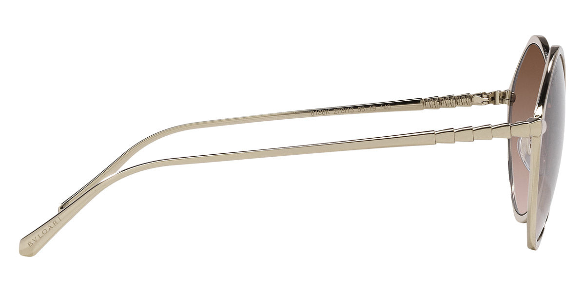 BVLGARI SUNGLASSES - BV6186K 278/13 56 - Pale Gold Plated