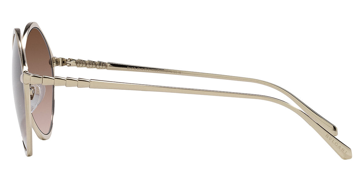 BVLGARI SUNGLASSES - BV6186K 278/13 56 - Pale Gold Plated