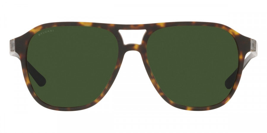 BVLGARI SUNGLASSES - BV7034 5411G6 57 - Matte Havana