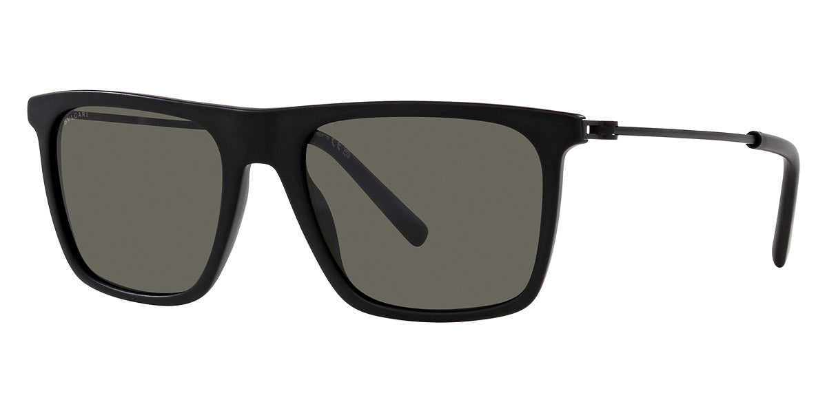BVLGARI SUNGLASSES - BV7039 5313R5 56 - Matte Black