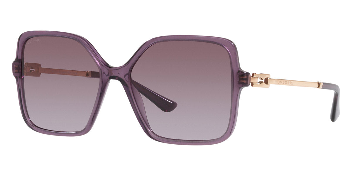 BVLGARI SUNGLASSES - BV8250 55148H 57 - Transparent Amethyst