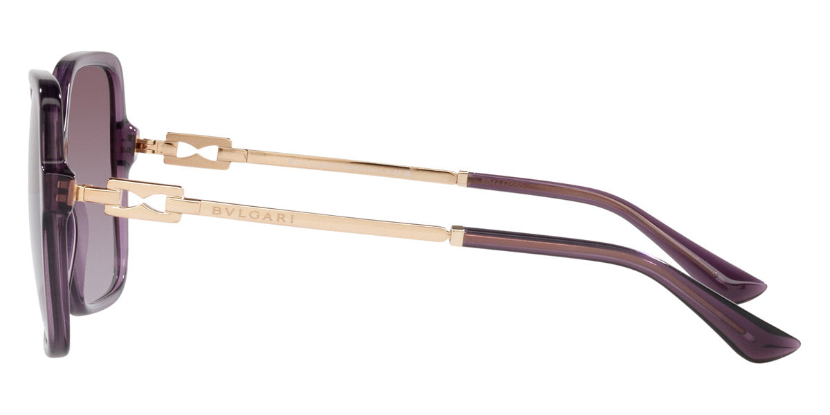BVLGARI SUNGLASSES - BV8250 55148H 57 - Transparent Amethyst