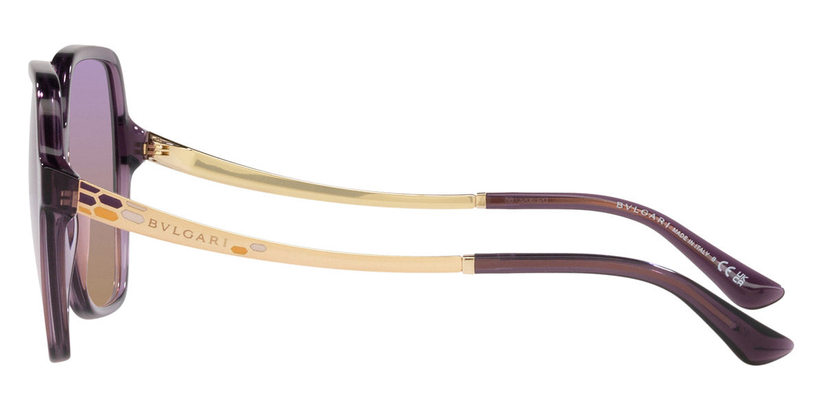 BVLGARI SUNGLASSES - BV8252 5514EL 56 - Transparent Amethyst