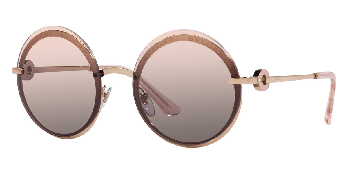 BVLGARI SUNGLASSES COIN - BV6149B 20143B 56 - Pink Gold