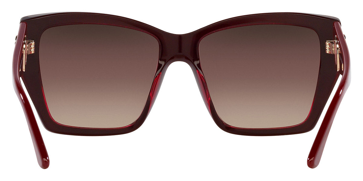 BVLGARI SUNGLASSES COIN - BV8260 5469E2 57 - Bordeaux on Transparent Red