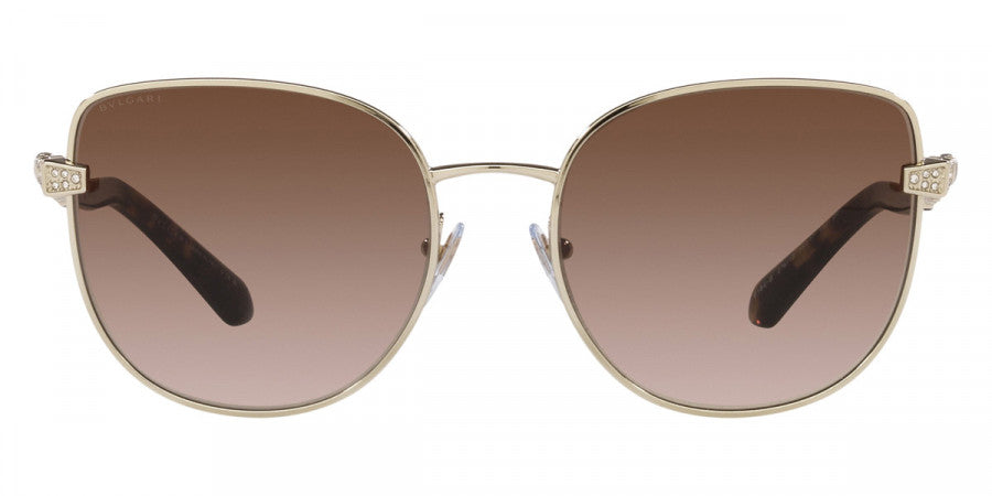 BVLGARI SUNGLASSES SERPENTI - BV6184B 278/13 56 - Pale Gold