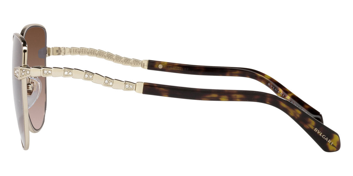 BVLGARI SUNGLASSES SERPENTI - BV6184B 278/13 56 - Pale Gold