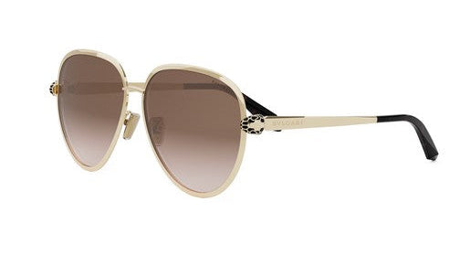 BVLGARI SUNGLASSES SERPENTI PILOT - BV40043U 33F 59
