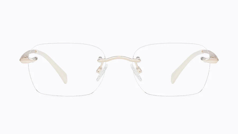 CAROLINA LEMKE OYSTER EYEGLASSES - CL4543 01