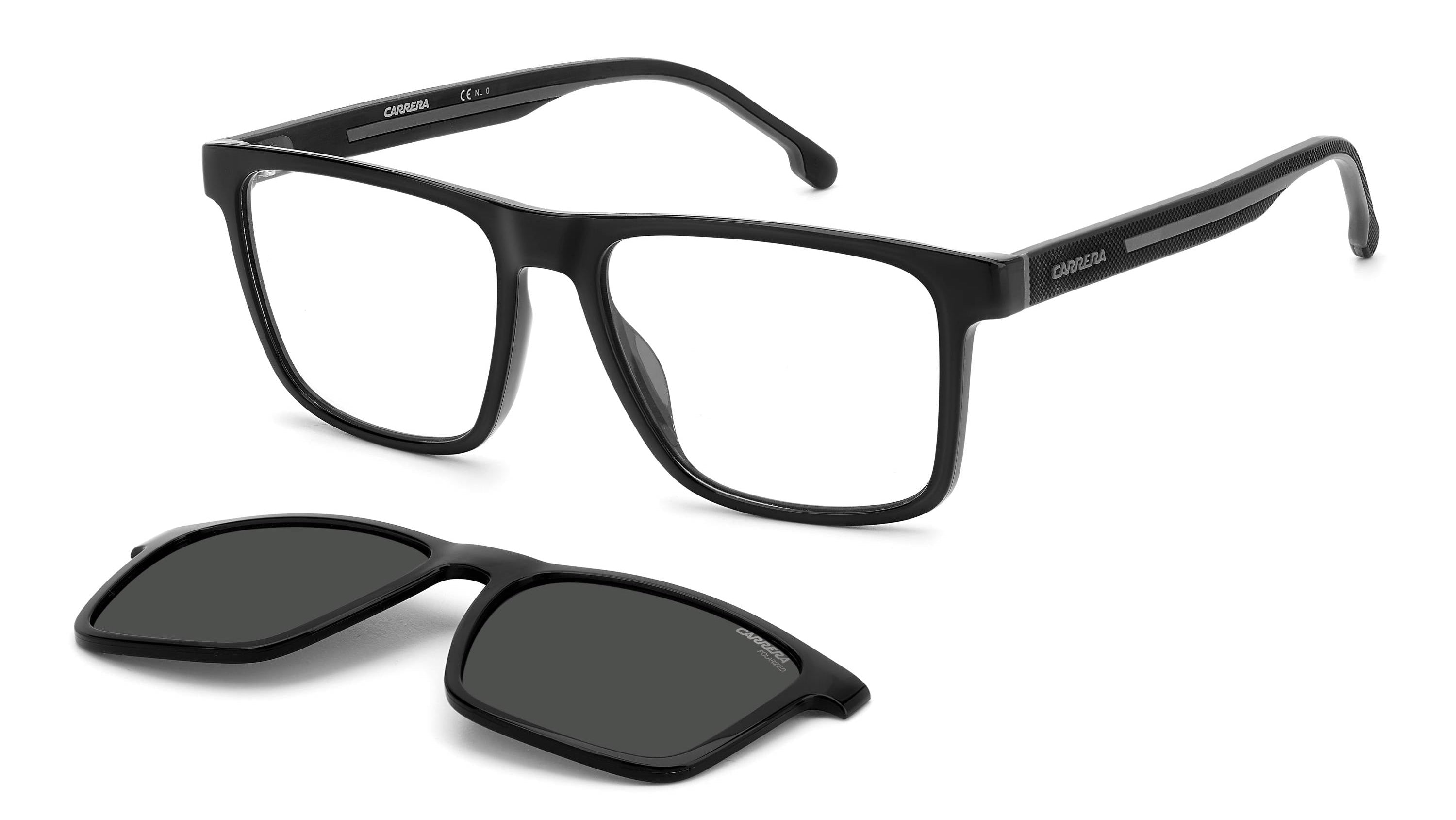 CARRERA CLIP-ON EYEGLASSES - CA 8061/CS 08A 55