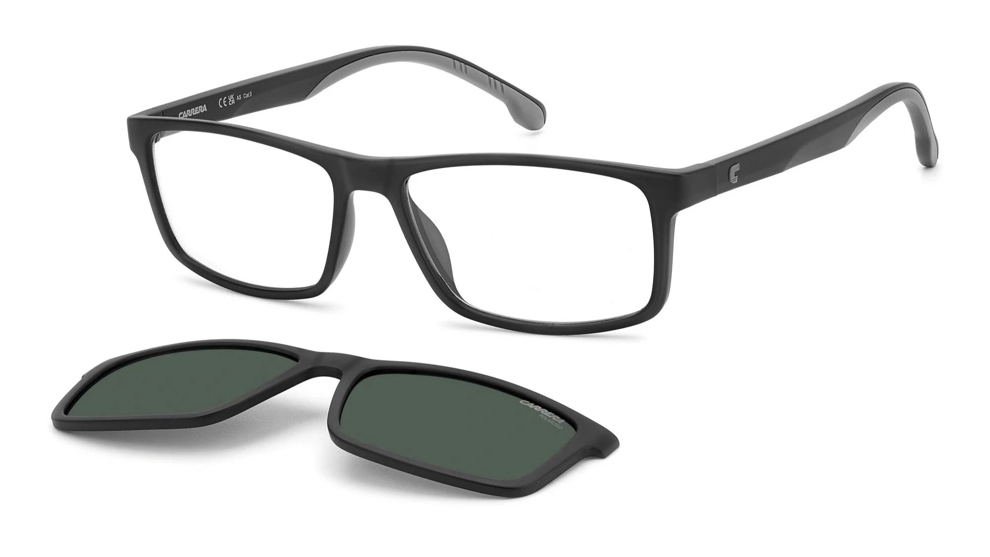 CARRERA CLIP-ON EYEGLASSES - 8065/CS 003UC 55