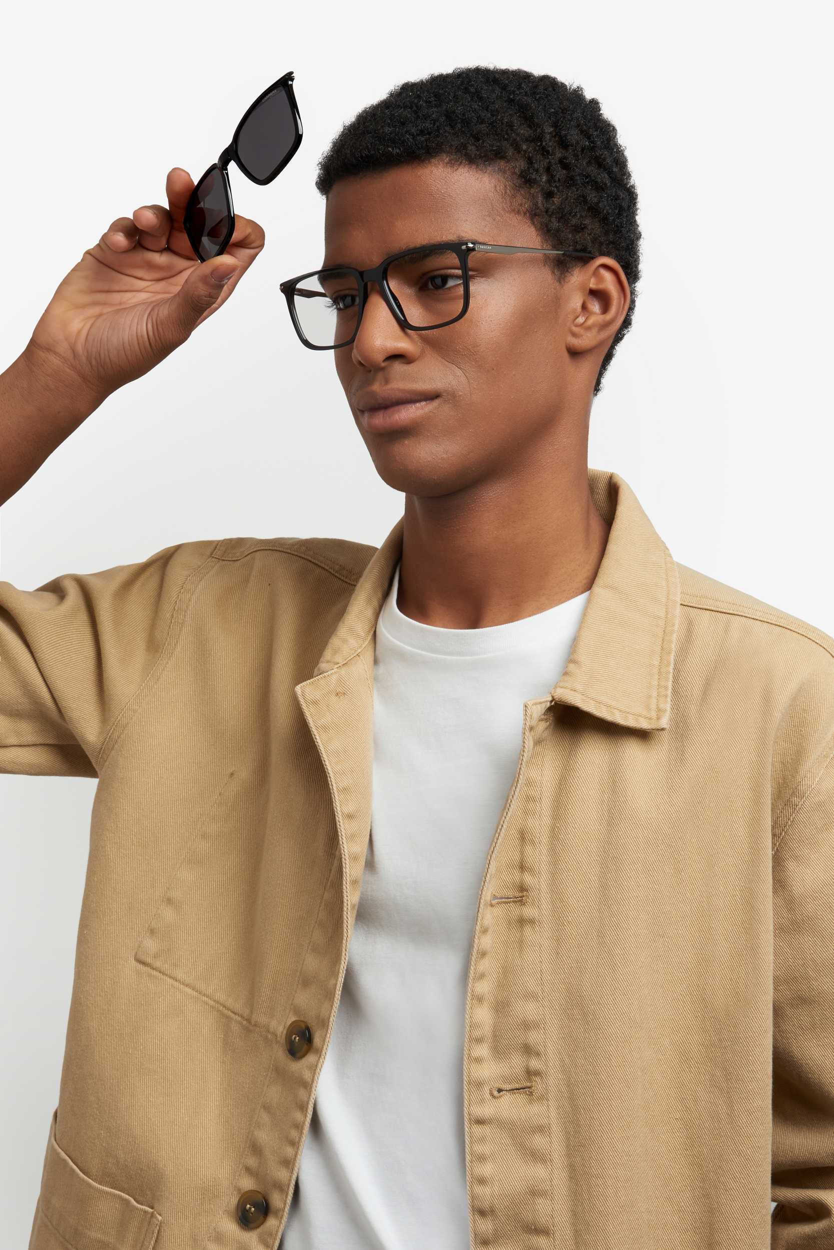 CARRERA CLIP-ON EYEGLASSES - CA 357/C 28417 54