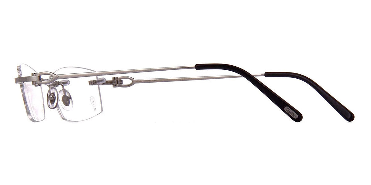 CARTIER EYEGLASSES - CT0045O 001 51 - Silver Décor C