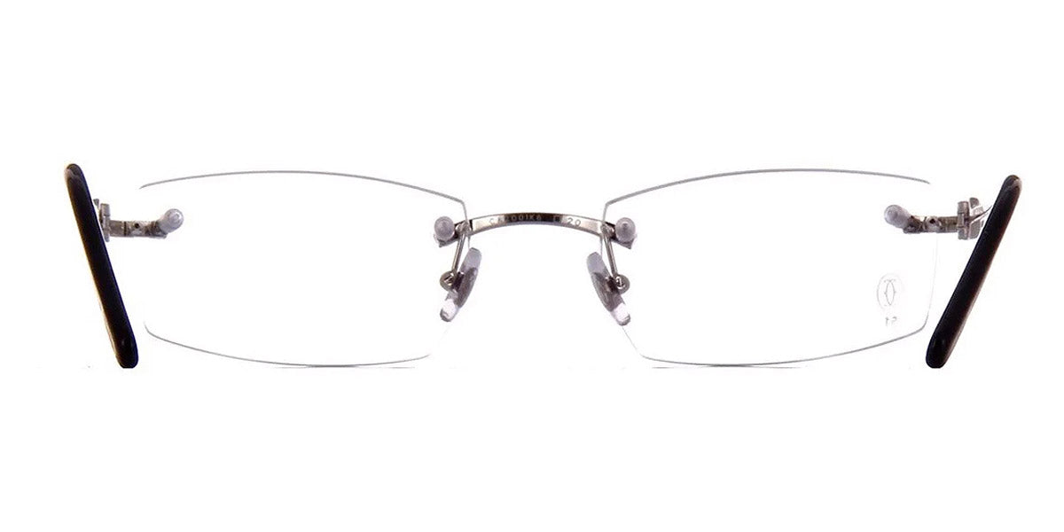CARTIER EYEGLASSES - CT0045O 001 51 - Silver Décor C