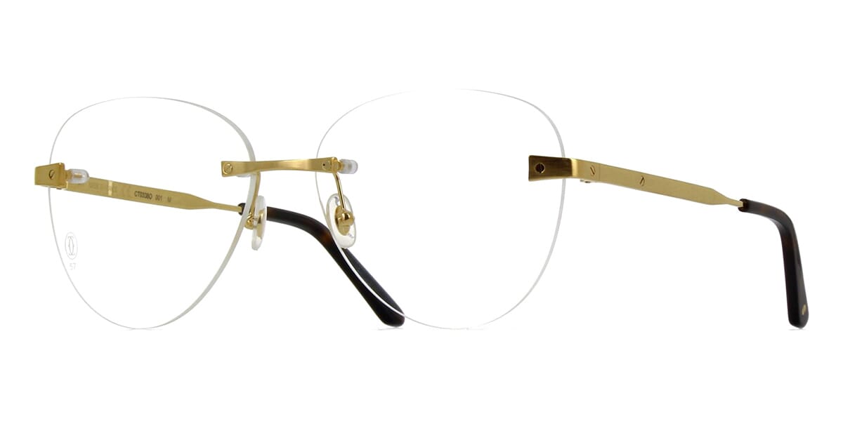 CARTIER EYEGLASSES - CT0338O 001 57
